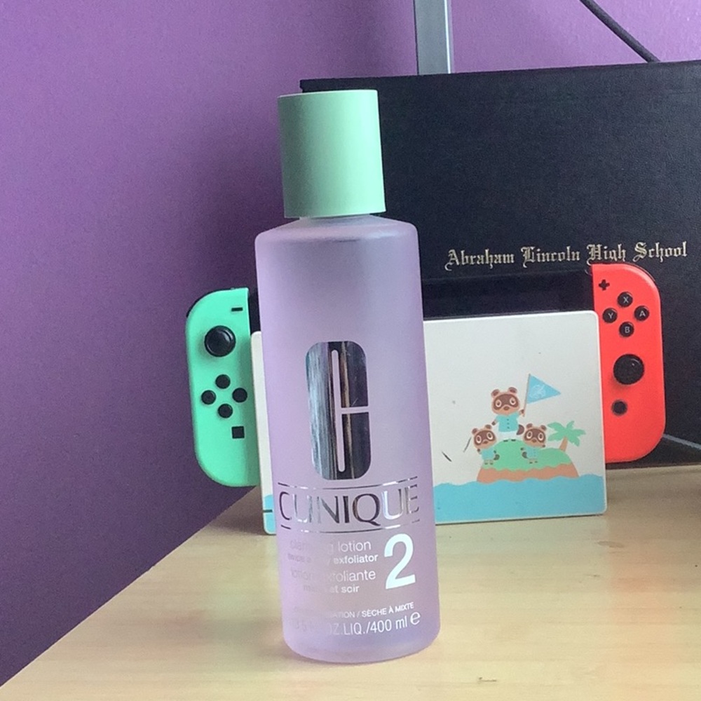 Clinique Exfoliating Lotion - Lavender and Mint